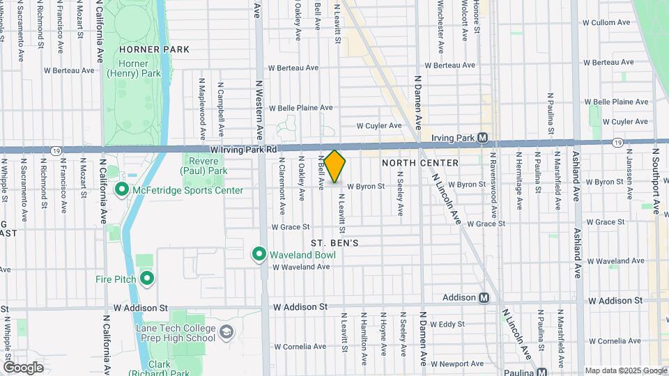 2209 W Byron St Map and Location Details