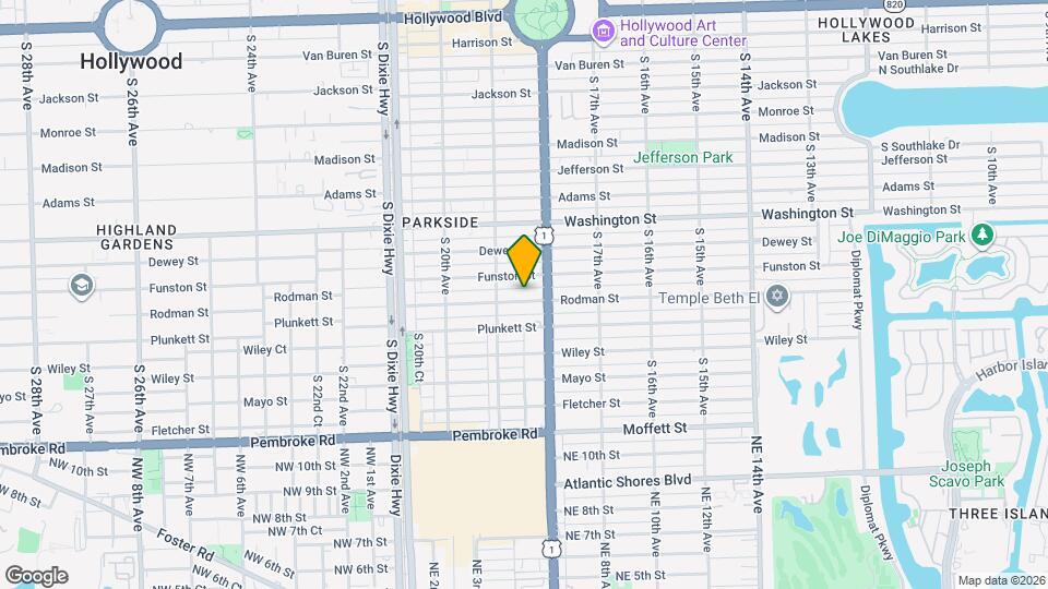 1827 Rodman St Map and Location Details
