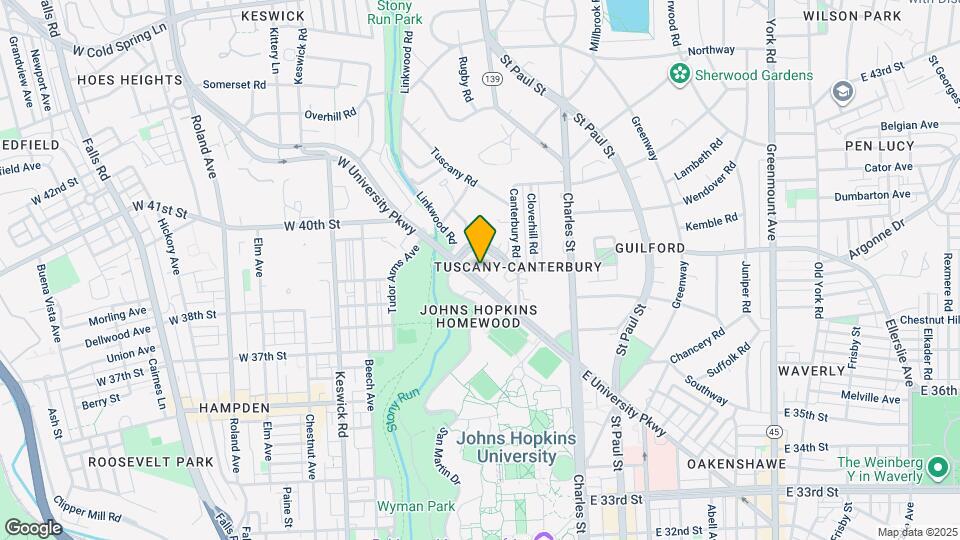 112 W University Pkwy Map and Location Details