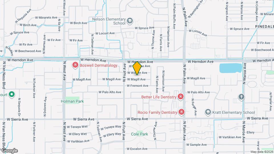 1310 W Magill Ave Map and Location Details