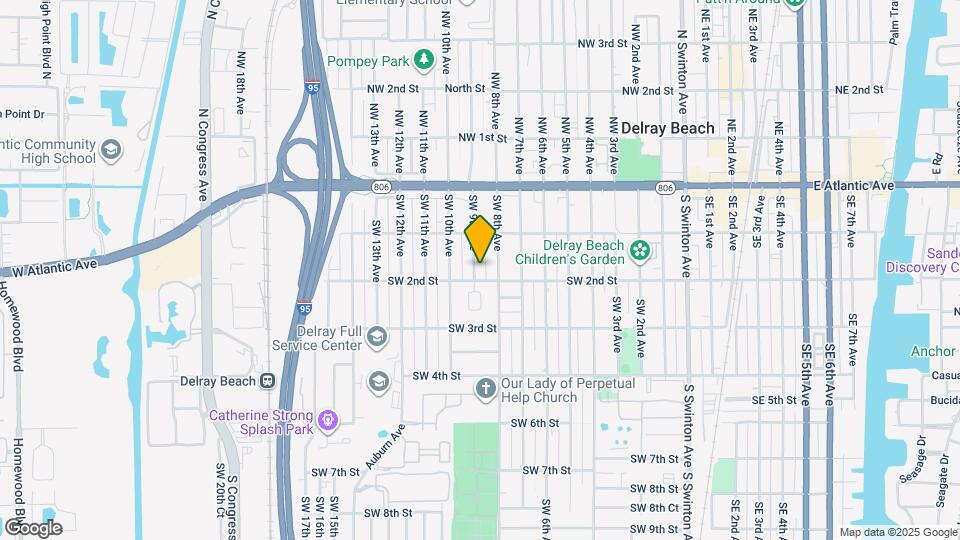 137 SW 9th Ave Map and Location Details