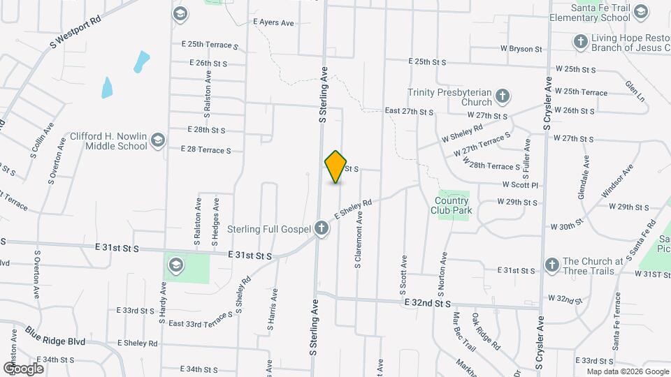 2912 Englewood Terrace Map and Location Details