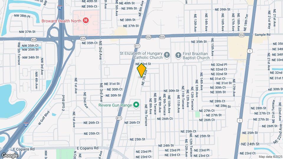 3101 NE 7th Ave-Unit -C Map and Location Details