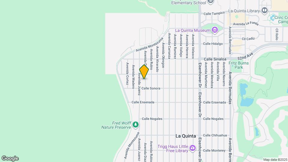 52123 Avenida Diaz Map and Location Details