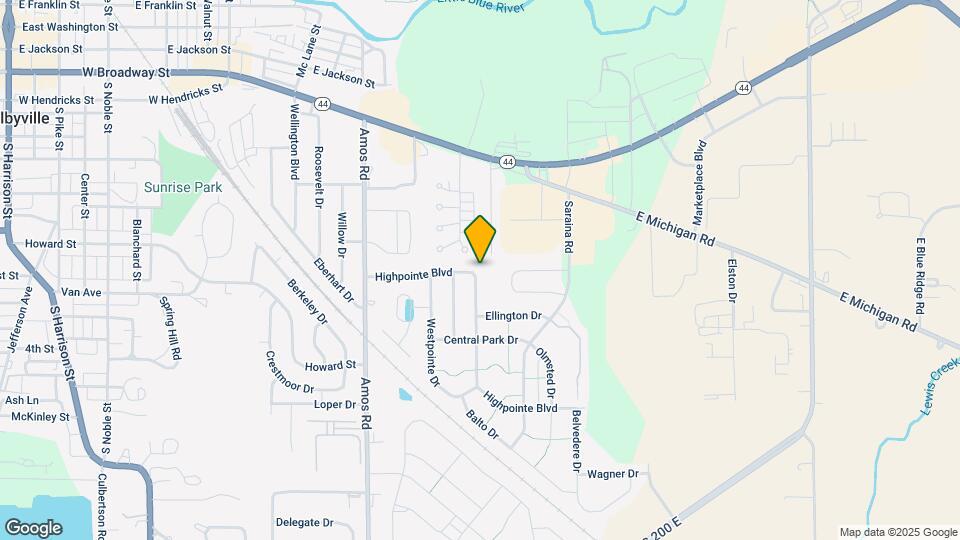 1282 Highpointe Blvd Map and Location Details