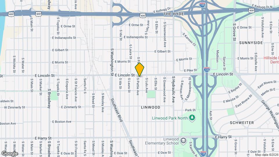 1210 S Pattie St Map and Location Details