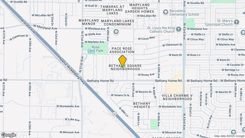 6117 N 48th Ave-Unit -6117-03 Map and Location Details