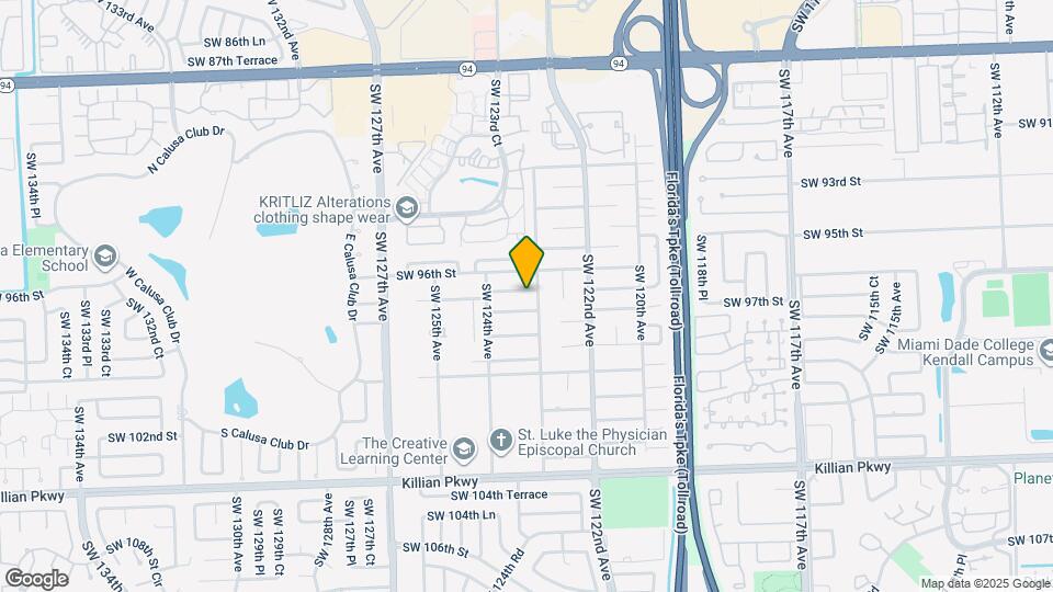 12310 SW 97th St Map and Location Details