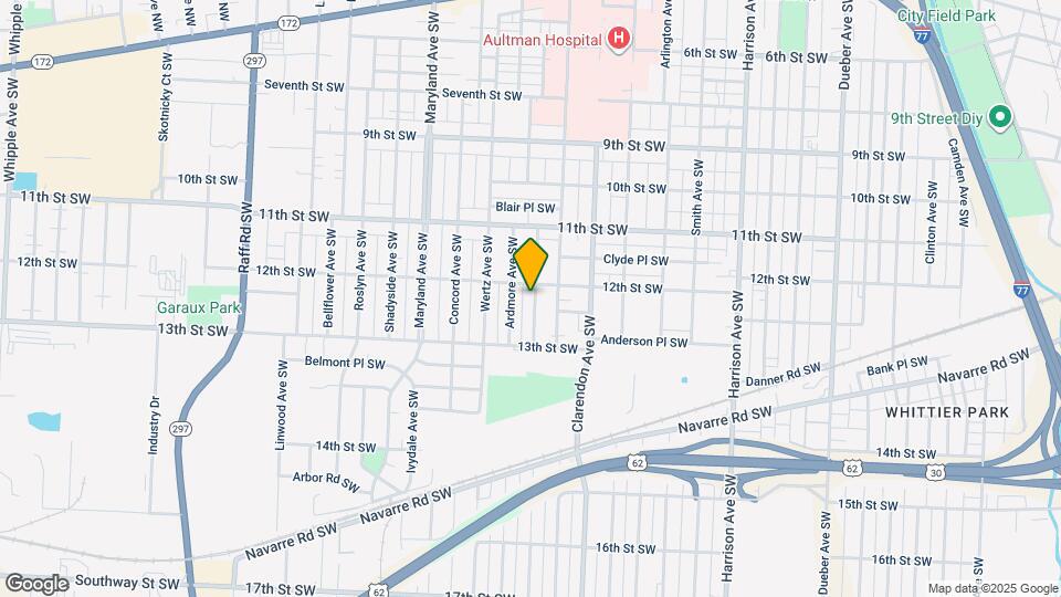 1217 Homewood Ave SW Map and Location Details