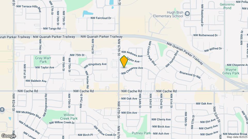 6607 NW Denver Ave Map and Location Details