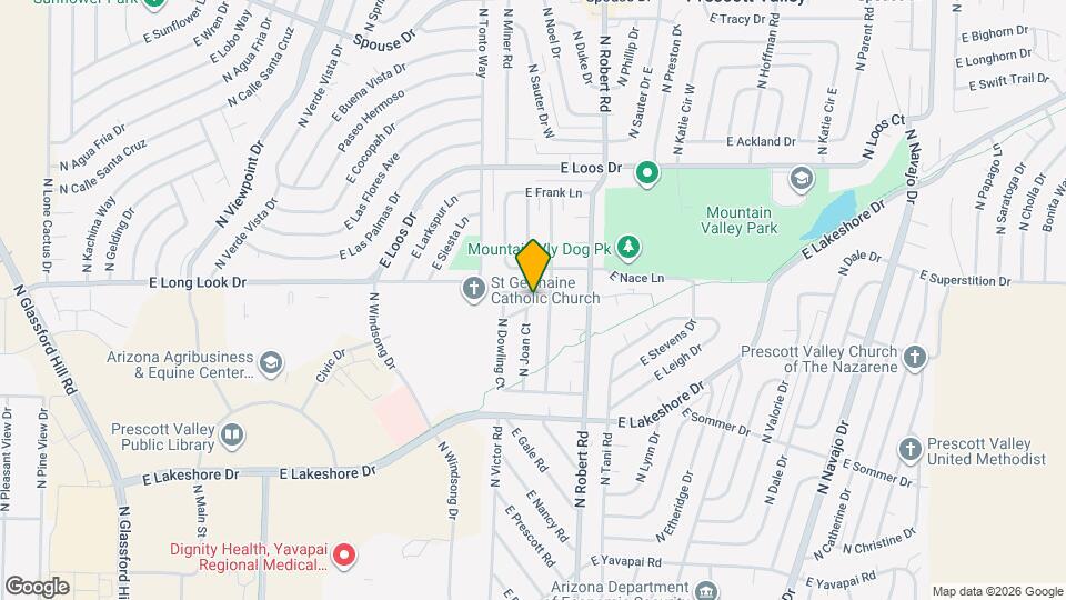 8101 E Dana Dr Map and Location Details