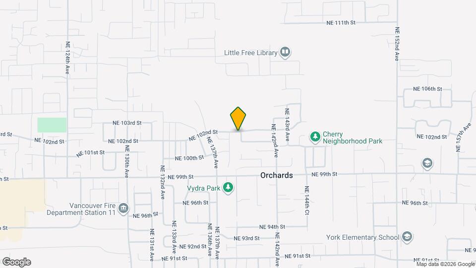 10108 NE 139th Ave Map and Location Details