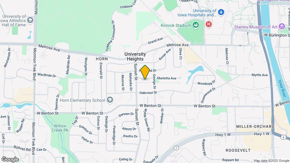 411 Grandview Ct, Unit 411 Mapa y Detalles de la Ubicación