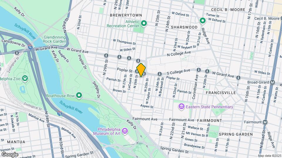 845 N Bambrey St Map and Location Details