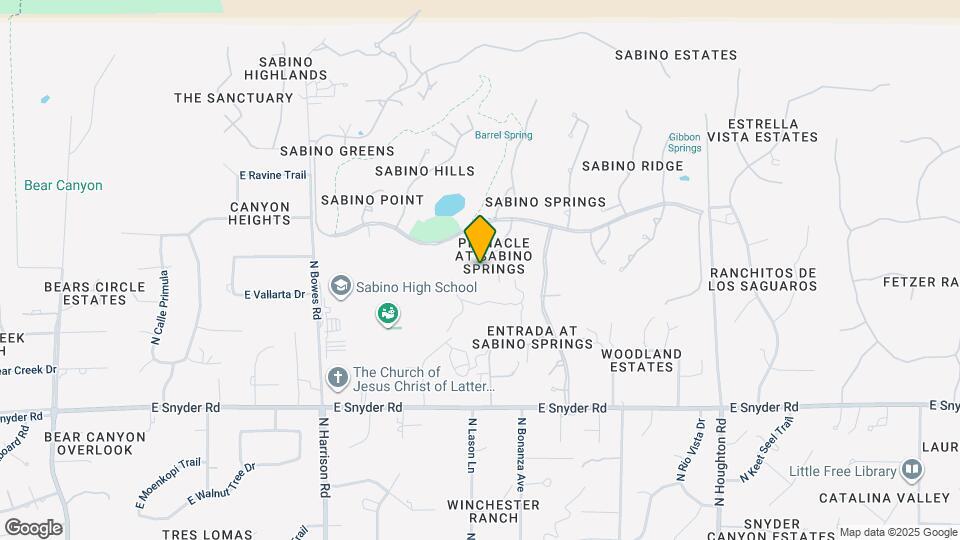 5087 N Pinnacle Cove Dr Map and Location Details