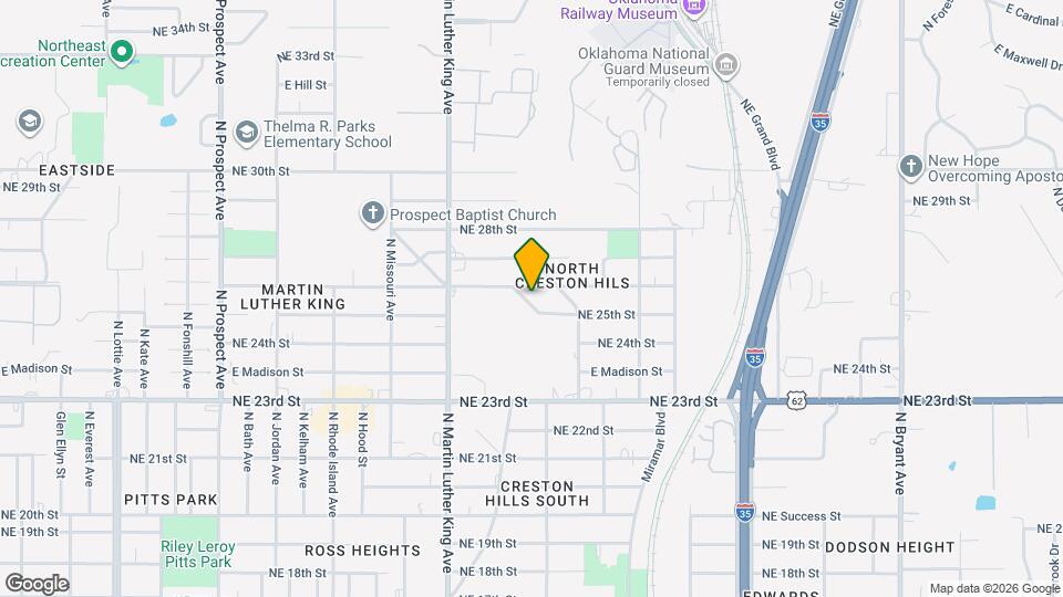 2119 NE 26th St Map and Location Details