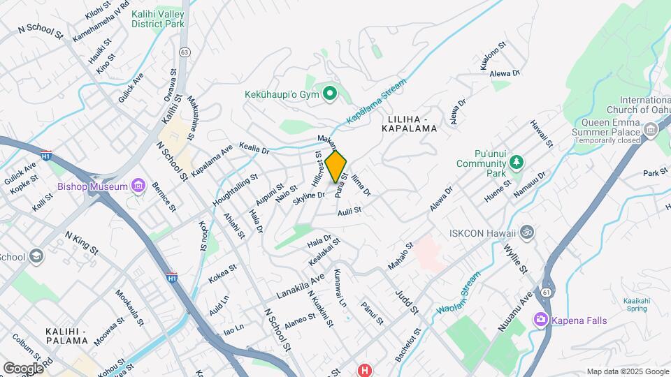 2130 Skyline Dr Map and Location Details