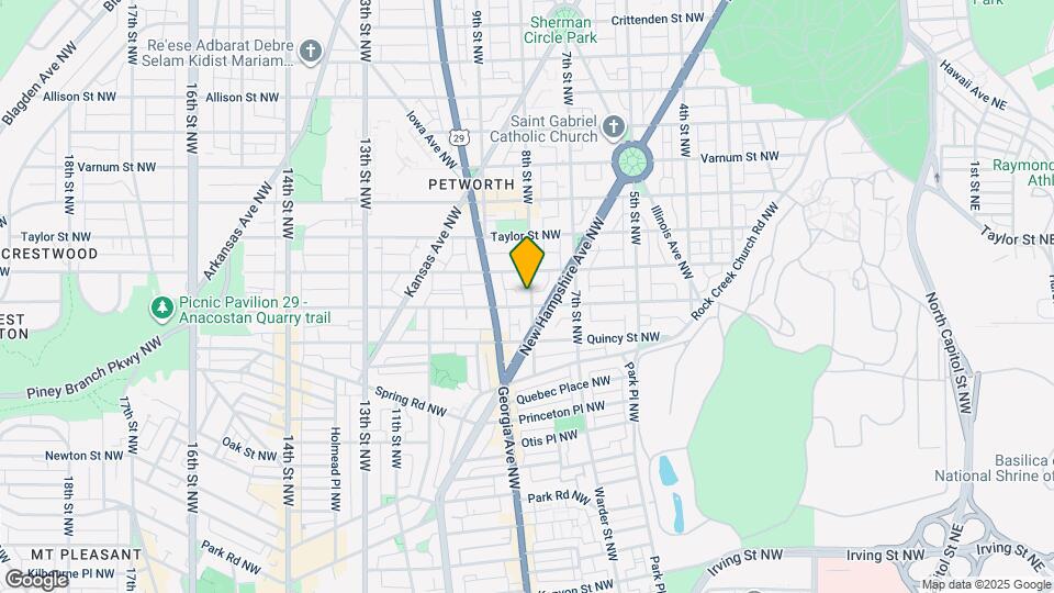 3904 8th St NW Map and Location Details