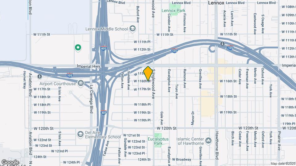 4822 W 116th St Map and Location Details