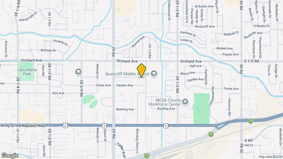 2917 1/2 Formay Ave Map and Location Details