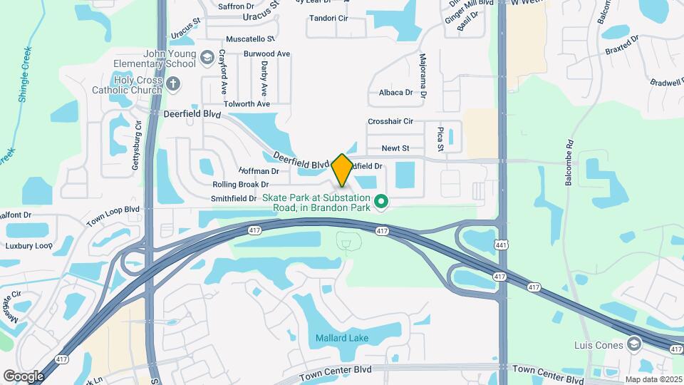 2413 Rolling Broak Dr Map and Location Details