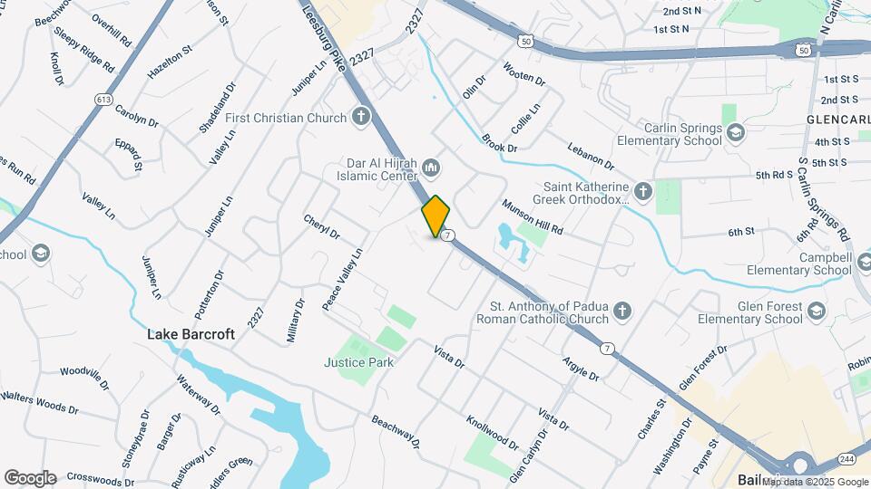 6133 Leesburg Pike Map and Location Details