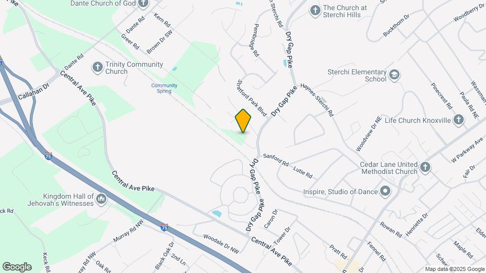 5926 Knox Hl Wy Map and Location Details