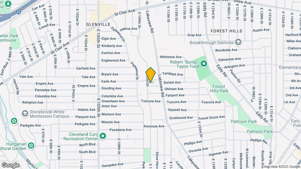 11109 Greenview Ave Mapa y Detalles de la Ubicación