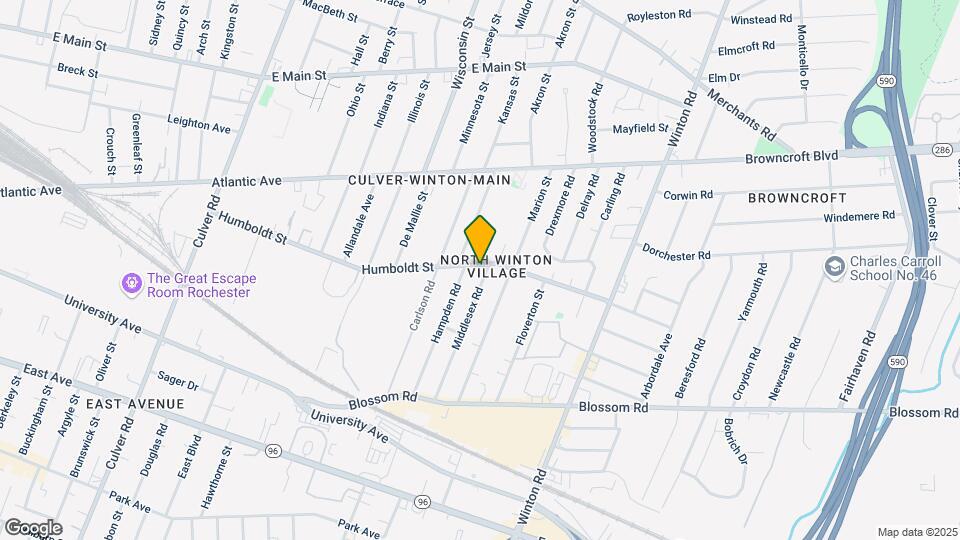 217 Middlesex Rd Map and Location Details