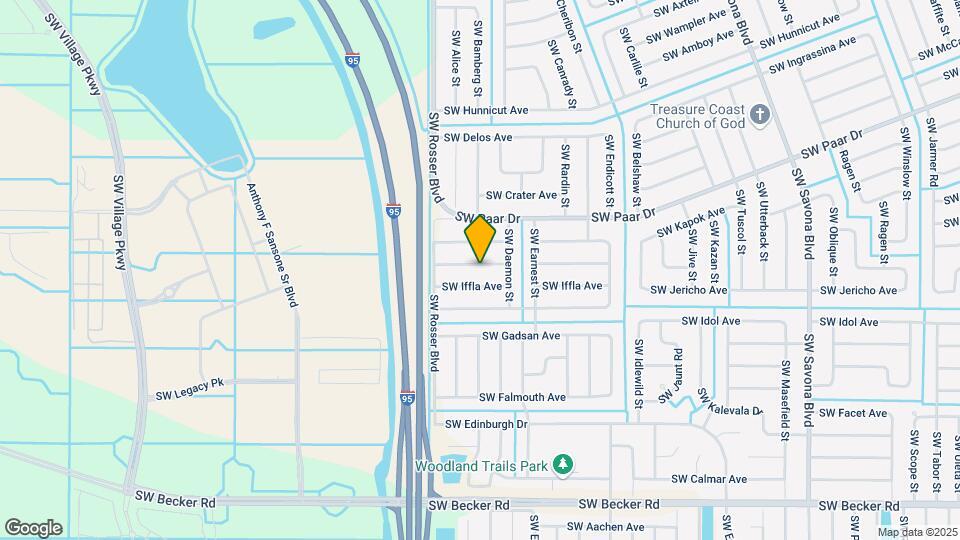 1534 SW Jacksonville Ave Map and Location Details