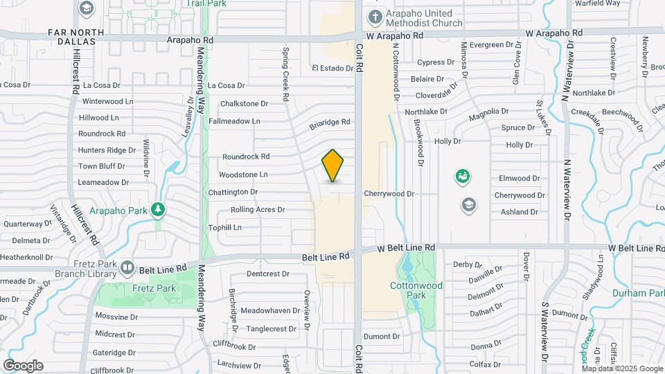 7915 Habersham Ln Map and Location Details