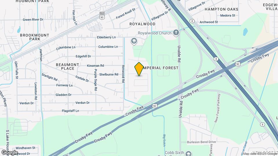 13507 Northwood Briar Dr Map and Location Details