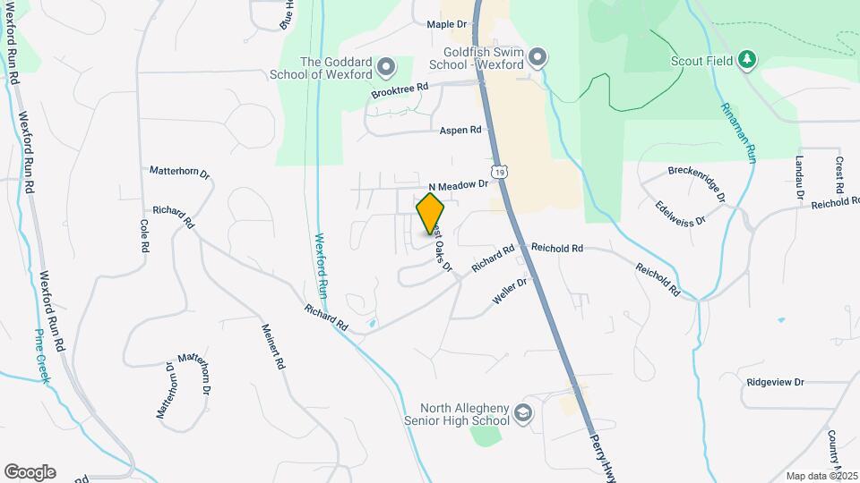 10514 Forest Hill Dr Mapa y Detalles de la Ubicación