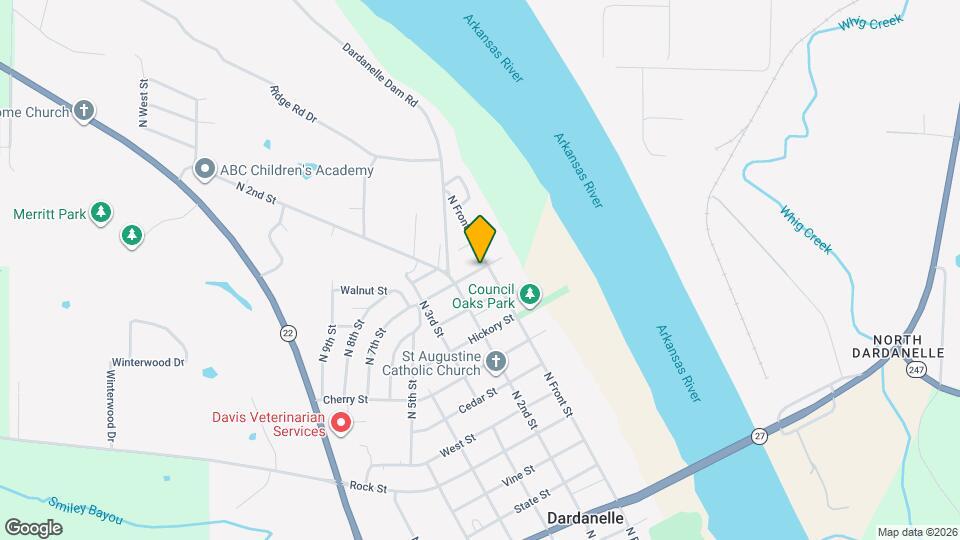 104 Poplar St Map and Location Details