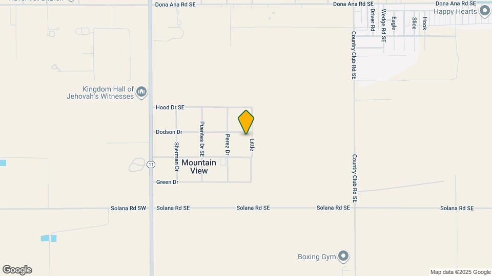 890 Dodson Dr Map and Location Details