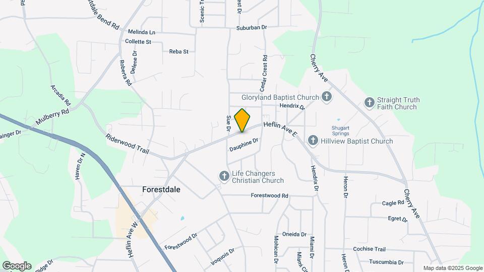 729 Heflin Ave E Map and Location Details