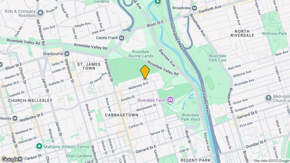 412 Wellesley St E Map and Location Details