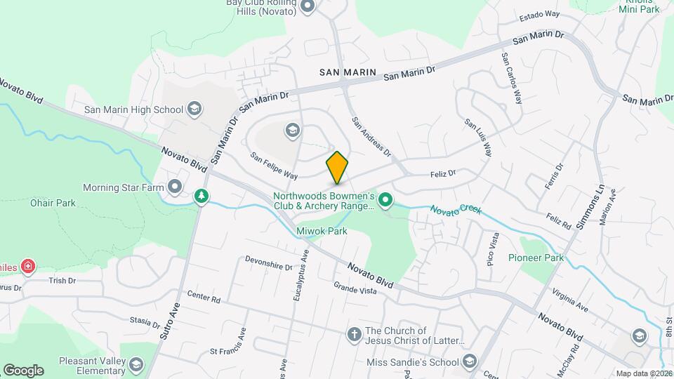 138 San Carlos Way Mapa y Detalles de la Ubicación