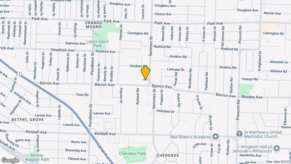 Melrose Place Apartments Map and Location Details