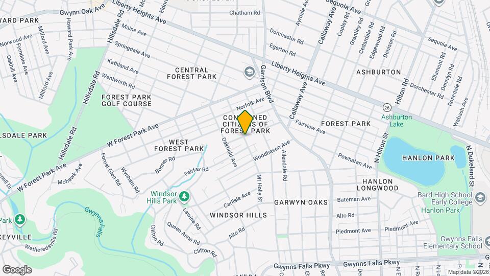 3099 Wolcott Ave Map and Location Details