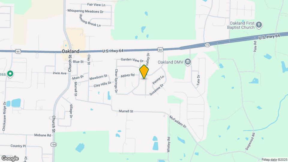 220 Green Valley Dr Map and Location Details