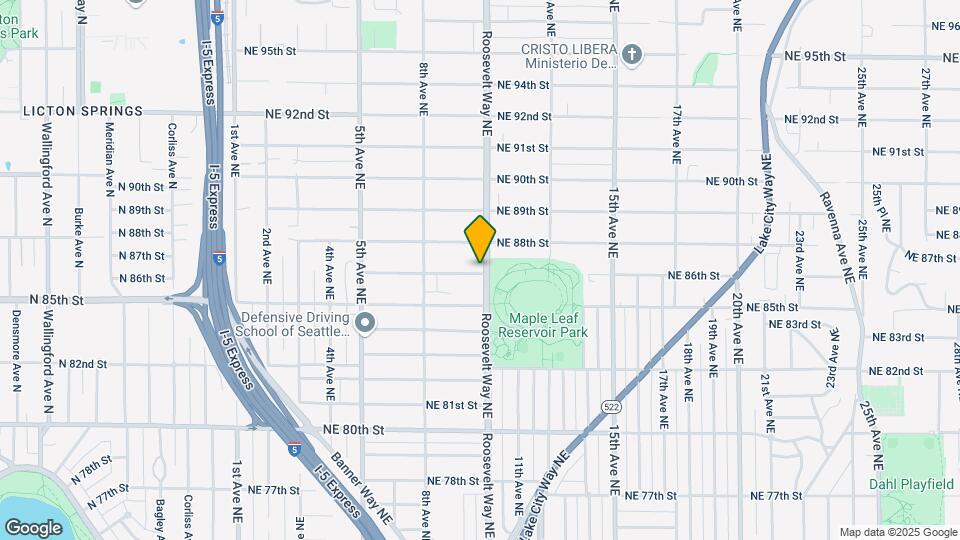 850 NE 86th St Map and Location Details