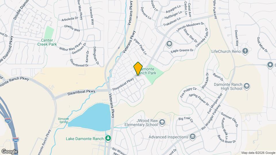 1991 Wind Ranch Rd Map and Location Details