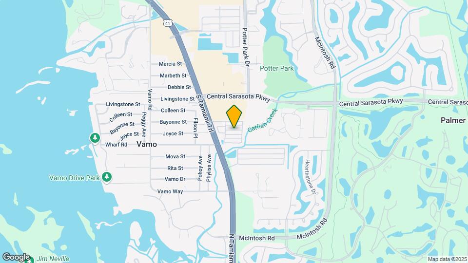 8705 S Tamiami Trl Map and Location Details