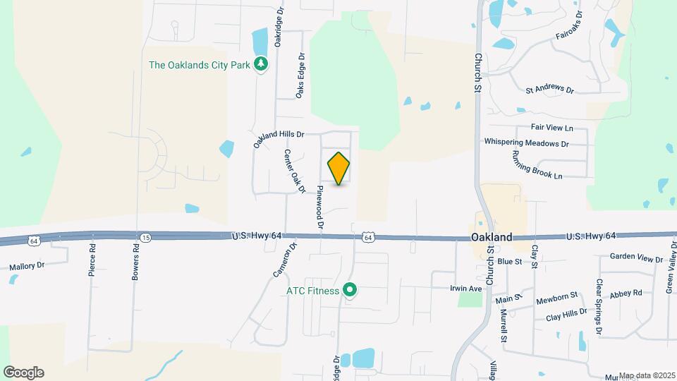 175 Pine Ridge Ln Map and Location Details