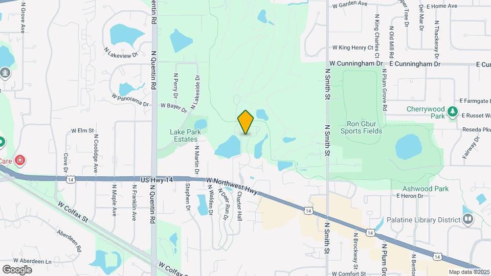 966 N Auburn Woods Dr Map and Location Details