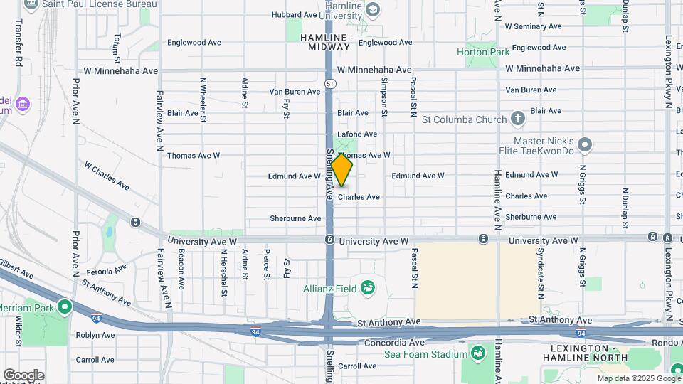 1563 Charles Ave Mapa y Detalles de la Ubicación