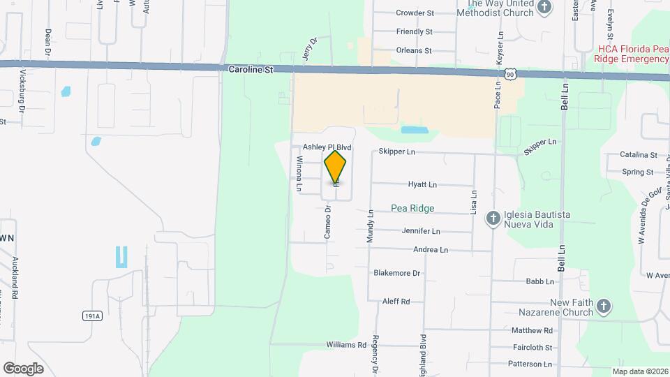 4411 Fiske St Map and Location Details