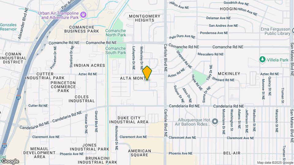 3212 Wellesley Ct NE Mapa y Detalles de la Ubicación