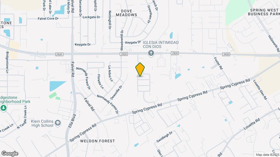 3234 Crestbridge Ln Map and Location Details